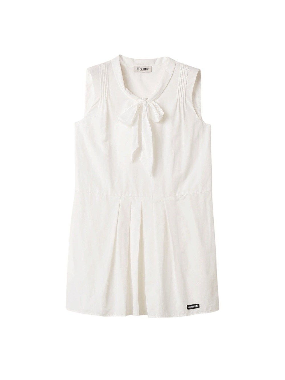 Miu Miu Slubbed poplin dress It36